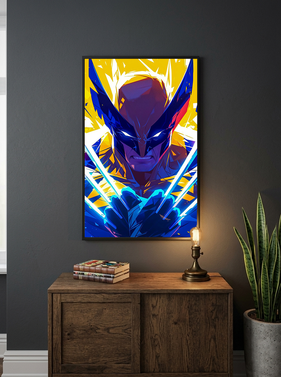Wolverine Electric Geometric Concept | Marvel #1