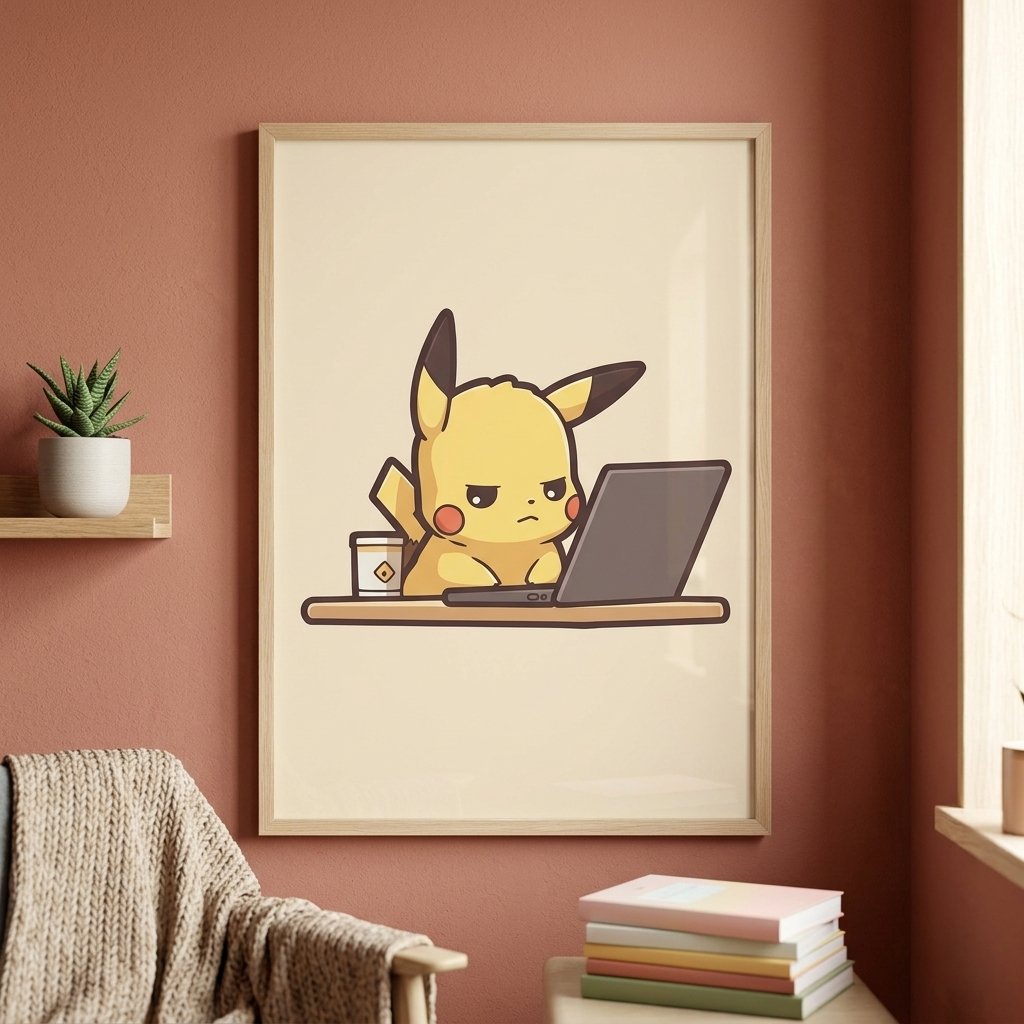 Hardworking Pikachu | Anime #2